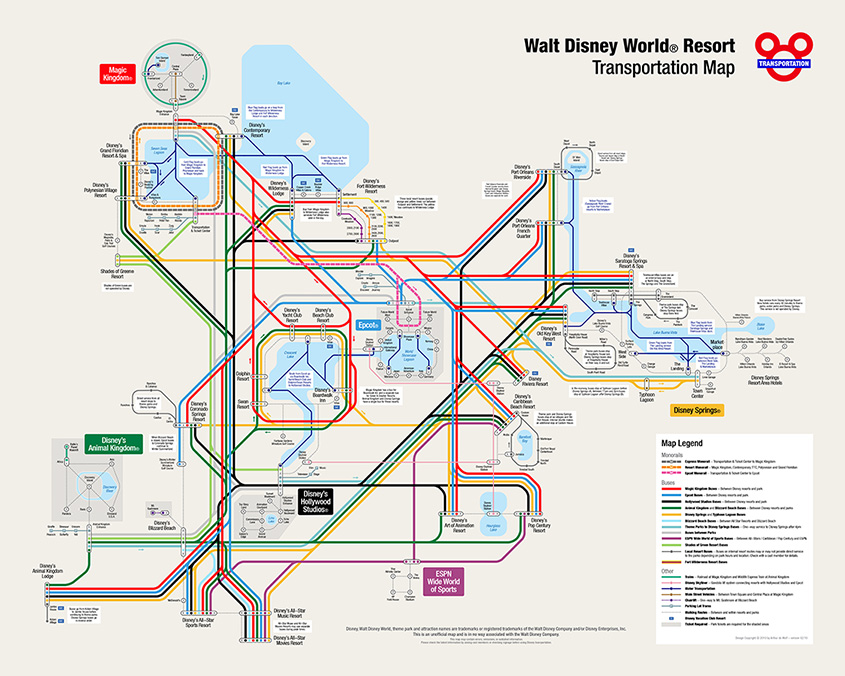 Walt Disney World Resort® Maps